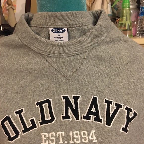 Vintage Old Navy Sweatshirt M 1989-1990 - Picture 2 of 6